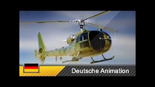 Taumelscheibe im Hubschrauber Aufbau und Funktionsprinzip [upl. by Strander71]