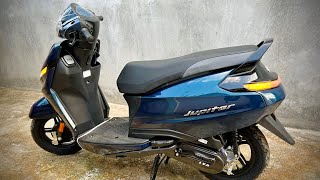 2025 Activa Killer 🤣 New TVS Jupiter 2025 🔥110 Shine Blue Smart X Connet [upl. by Ilyah74]