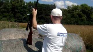 Marlin Model 60 22 long riflezeroing the new 3 x 9 scope [upl. by Niala797]