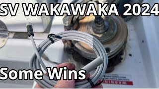 Some Wins  Autopilot Remote Chain Counter New Navionics Card  SV WAKAWAKA 2024 [upl. by Javed]