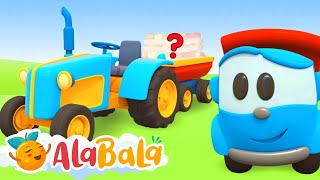 EPISOD NOU  Camionul Leo construiește un TRACTOR  Desene animate pentru Copii AlaBaLa [upl. by Vine726]