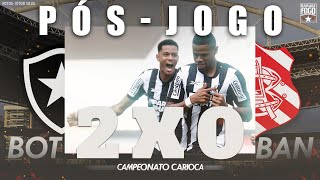 BOTAFOGO 2x0 BANGU  PÓSJOGO [upl. by Xer]