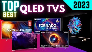 Top 7 Best Budget QLED TVs 2023 ⚡ Best TVs in India [upl. by Rene206]