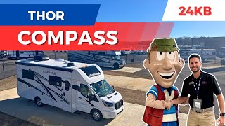 2024 Thor Motor Coach Compass 24KB  AWD Versatile Class B Motorhome [upl. by Maureen]