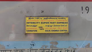 II 12679 MAS CBE InterCity SF Express II Journey Compilation amp Clips II Indian Railways II [upl. by Nameloc]