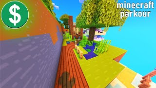 Minecraft Parkour Gameplay NO COPYRIGHT [upl. by Rabush]