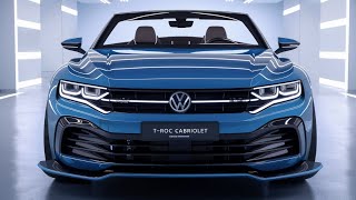 2025 Volkswagen TRoc Cabriolet First Look  Catch the Breeze [upl. by Raven]