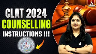 CLAT 2024 Counseling Process Explained📃  CLAT Allotment List 2024  CLAT 2024 Admission [upl. by Liarret]