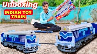 Indian Toy Train Unboxing and Review Passenger 🚂 [upl. by Yrogerg844]