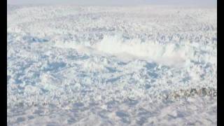 Timelapse footage reveals glacier in crisis [upl. by Aenotna295]