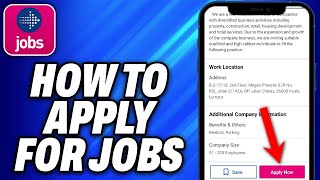 How To Apply For Jobs On JobStreet 2024  Easy Fix [upl. by Brubaker]