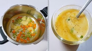 Relief from COLD amp COUGH above 6 months babies  Veg Soup recipe [upl. by Atokad]