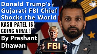 Trumps Gujarati FBI Chief Kash Patel Shocks the World  Why is Everyone talking about KASH PATEL [upl. by Anahsed]