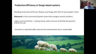 PfL Webinar  Innovis Breeding Sheep – selecting sheep for forage based systems [upl. by Wallack]