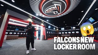 Upgraded Atlanta Falcons NFL facility tour with Grady Jarrett [upl. by Germana]