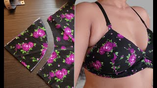 36B Bra Cutting and Stitching  Perfect Fitting  36B ब्रा परफेक्ट कटिंग [upl. by Josefina]