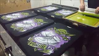 Serigrafia  Plastisol 3 Colores [upl. by Ahsineg]