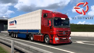 NEWS von SCS  Eurotrucksimulator 2  150  Deutsch  Actros MP3 [upl. by Dorina776]