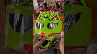 helmet stickers modification 😝😝😝😝  for biker bikerfashion bikefashion trending bike fashion [upl. by Githens]