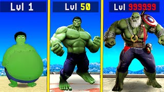 Upgrading 1 Level HULK to 1000000 Level in GTA 5 [upl. by Nibor]