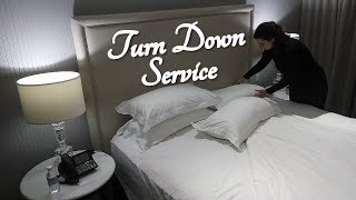 ASMR Luxury Hotel Turn Down Service Role Play Mayfair Hotel Five Star Hotel [upl. by Cook587]