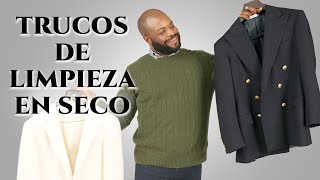 9 TRUCOS de limpieza en seco para mantener la ropa en buen estado [upl. by Enaitsirhc]