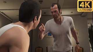 【4K】GTA 5 GamePLAY PART 39 BURY THE HATCHET [upl. by Arehahs304]