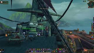 WoW BFA  How To get to Tiragarde Sound From Zuldazar Horde [upl. by Alyar]