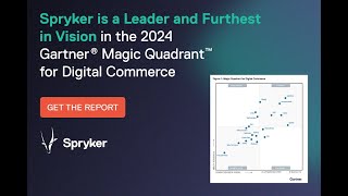 Spryker is a Leader in the Gartner® Magic Quadrant™ for Digital Commerce [upl. by Eceinehs678]