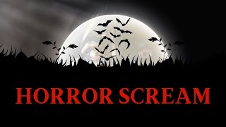 Scary Sound Effects Horror Scream [upl. by Yeldah]