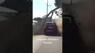 Tragedia sfiorata a Firenze in via di Careggi [upl. by Milda]