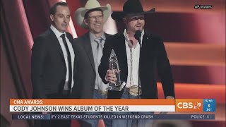 Cody Johnson wins Album of the Year at 2024 CMA Awards [upl. by Davenport]