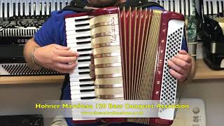 Hohner Marchesa 120 Bass Compact Accordion [upl. by Ellekim]