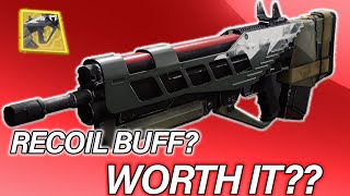 Deterministic Recoil Buff  DESTINY 2 Vigilance Wing Review [upl. by Cherilyn]