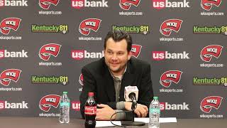 WKU MBB Head Coach Hank Plona  Campbellsville Postgame  111224 [upl. by Yi926]