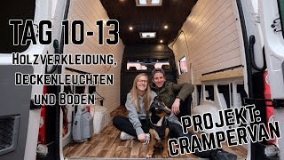 Wandverkleidung aus Holz im DIY Campervan  BF Goodrich All Terrain  Crampervan Projekt Tag 1013 [upl. by Ayotak649]