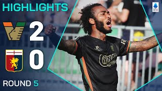 VENEZIAGENOA 20  HIGHLIGHTS  Venezia claim first win of the season  Serie A 202425 [upl. by Ahsenahs325]