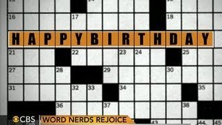 The crossword puzzle celebrates 100 years [upl. by Edme]