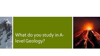 GEOLOGY A LEVEL [upl. by Neelyaj12]