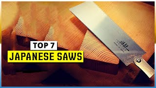 Best Japanese Saws Reviews 2024 Top 7 Japanese Saws Review [upl. by Akinihs]