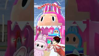 Review rumah labubu sakura school simulator shorts milkchocochips [upl. by Lyrej247]