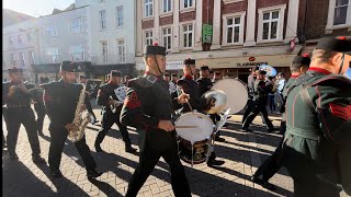 Band of the brigade of Gurkhas new guard Gurkhas engineers [upl. by Kilan780]