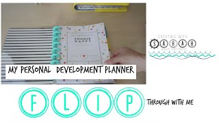 Classic Happy Planner Flip through  Personal Development Planner  Planner 2019 [upl. by Esiole]