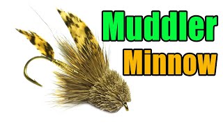 Muddler Minnow  Classic Streamer Fly Tying  Don Gapen Fly Pattern [upl. by Ahsiryt850]