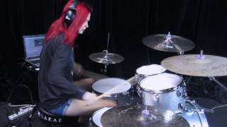 Whiplash and Caravan  HD Drum Cover By Devikah [upl. by Ddal]