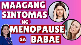 Maagang Sintomas ng Menopause sa Babae  By Doc Liza RamosoOng [upl. by Norab]