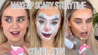 MAKEUP SCARY STORYTIME COMPILATION AUGUST STORYTIME COMPILATION MAKEUP SPOOKY STORYTIME [upl. by Giff]