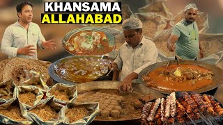 Khansama Allahabad CHICKEN BIRYANI SHAMI KABAB KALI MIRCH CHICKEN [upl. by Boothe]