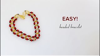 create a stunning jewelry with beads today Beading tutorial [upl. by Raynold]