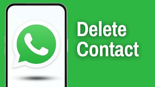 How to Delete WhatsApp Contact  Remove someone from WhatsApp 2024 [upl. by Dolhenty606]